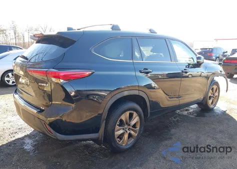2023 Toyota Highlander Hybrid Xle Bronze z USA, uszkodzony, nr VIN 5TDABRCH7PS134614
